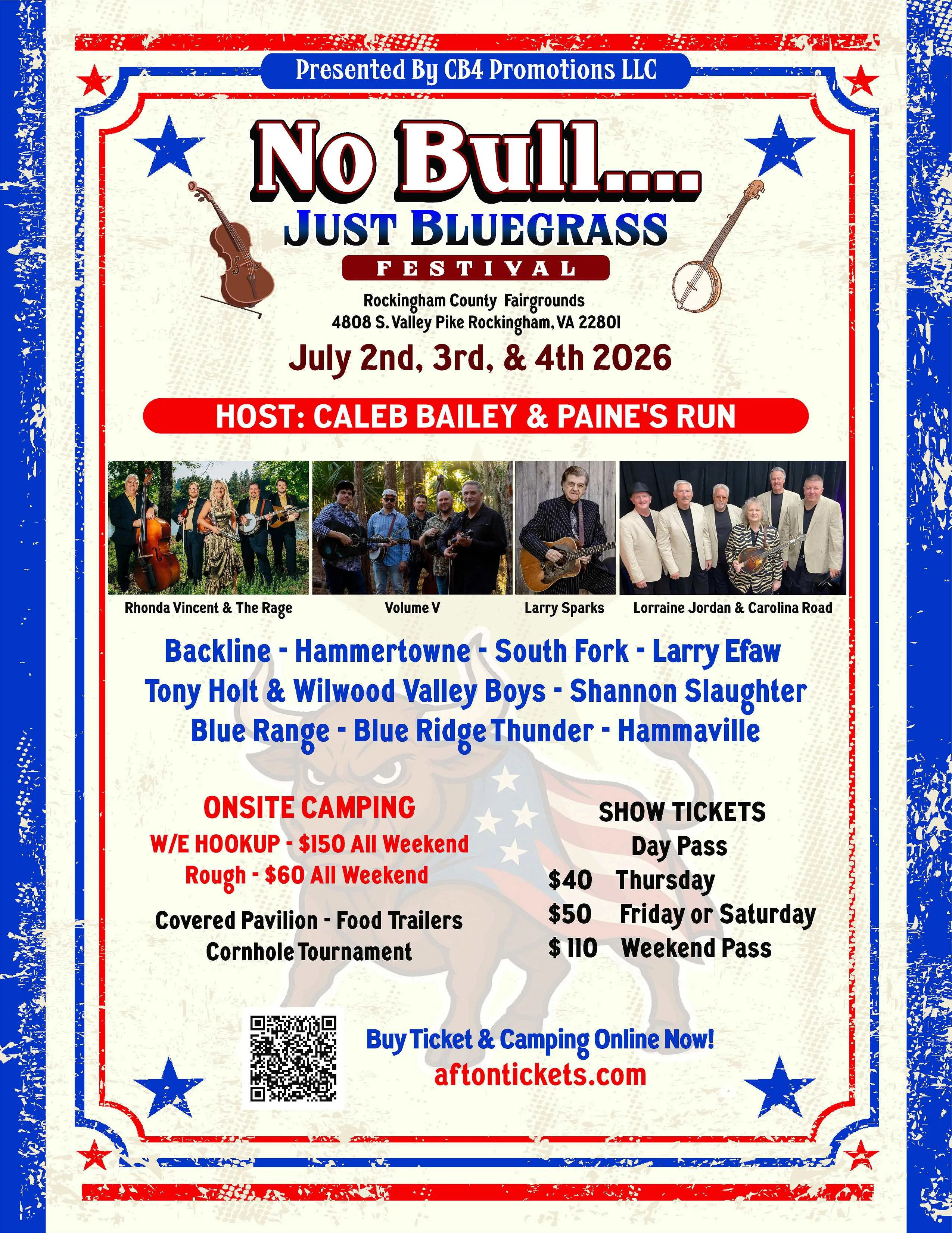 No Bull … Just Bluegrass Festival