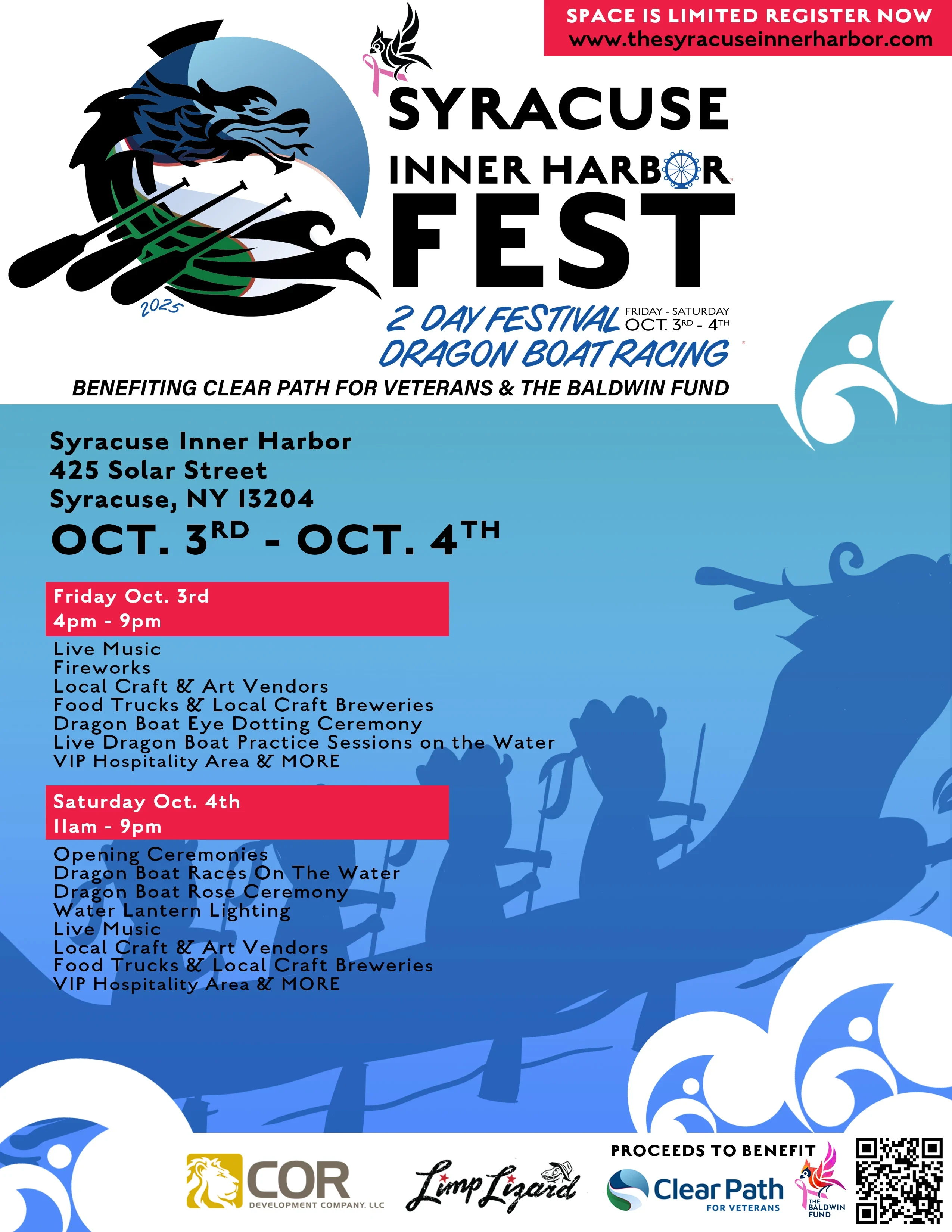 Syracuse Inner Harbour Fest - Dragon Boat Races