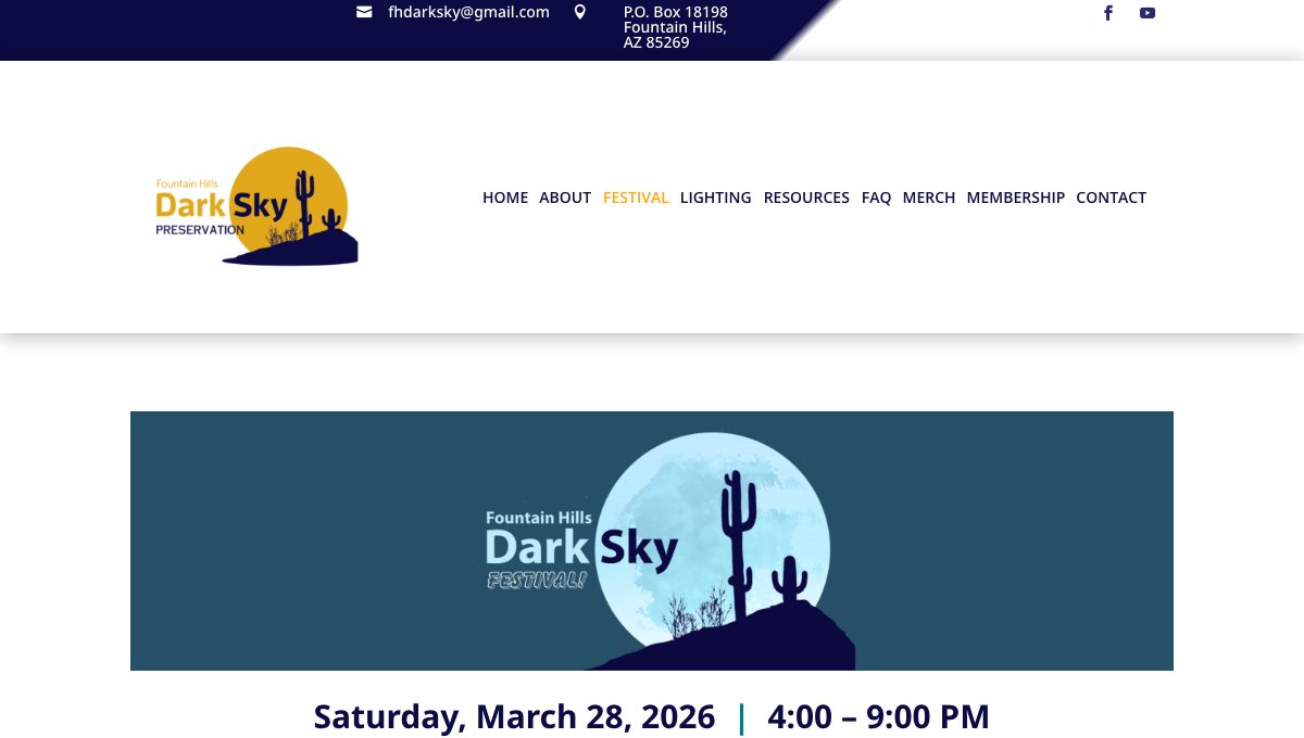 Fountain Hills Dark Sky Festival 2026