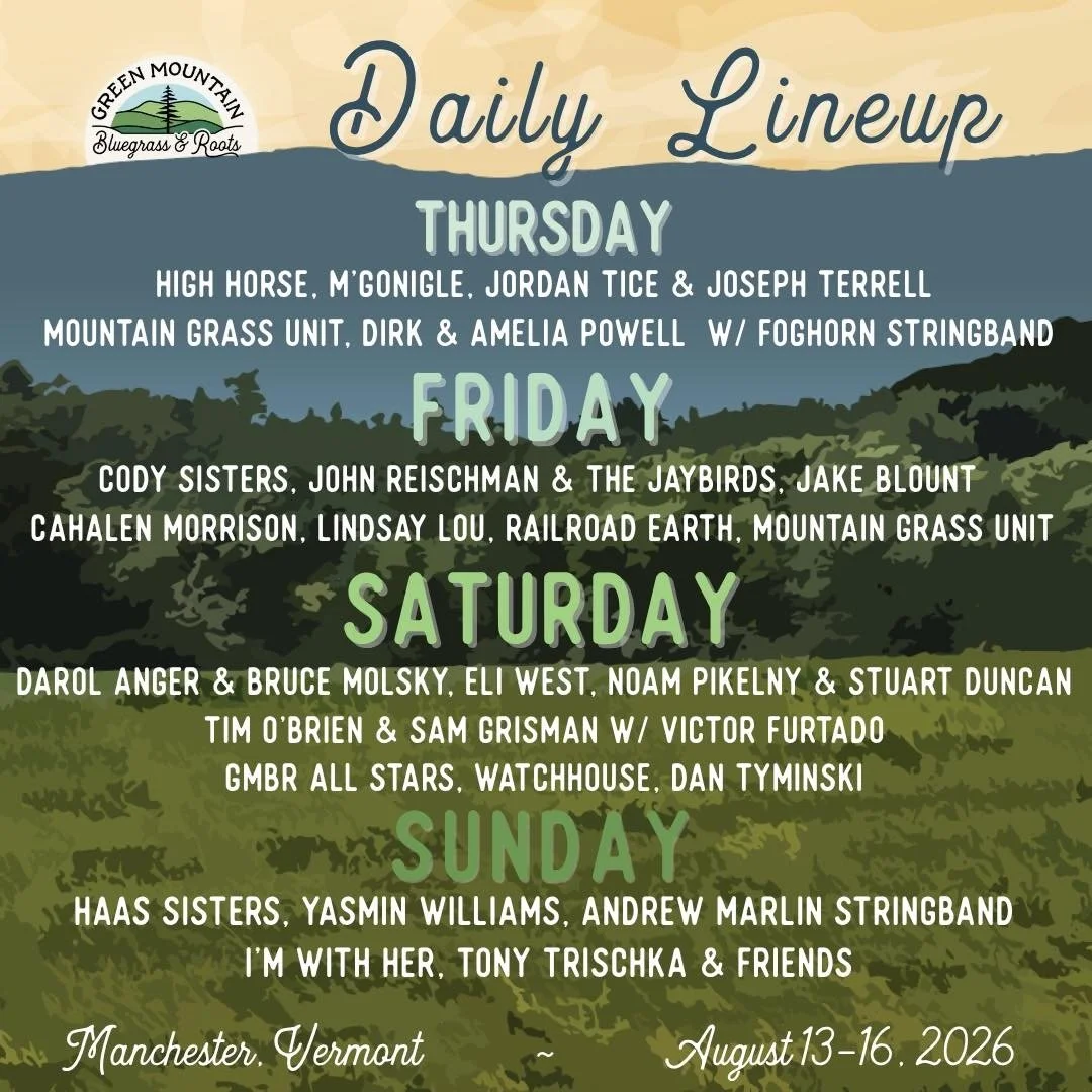 Green Mountain Bluegrass & Roots Festival