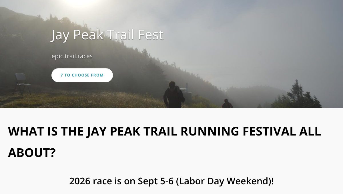 2026 Jay Peak Trail Races