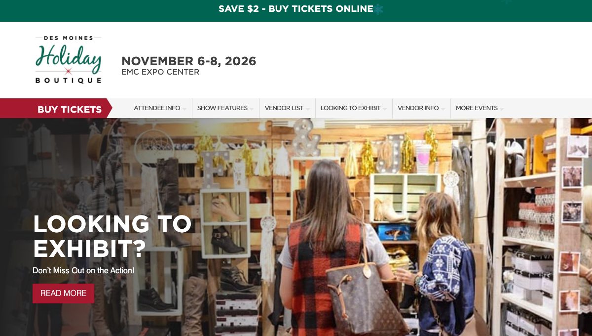 Des Moines Holiday Boutique