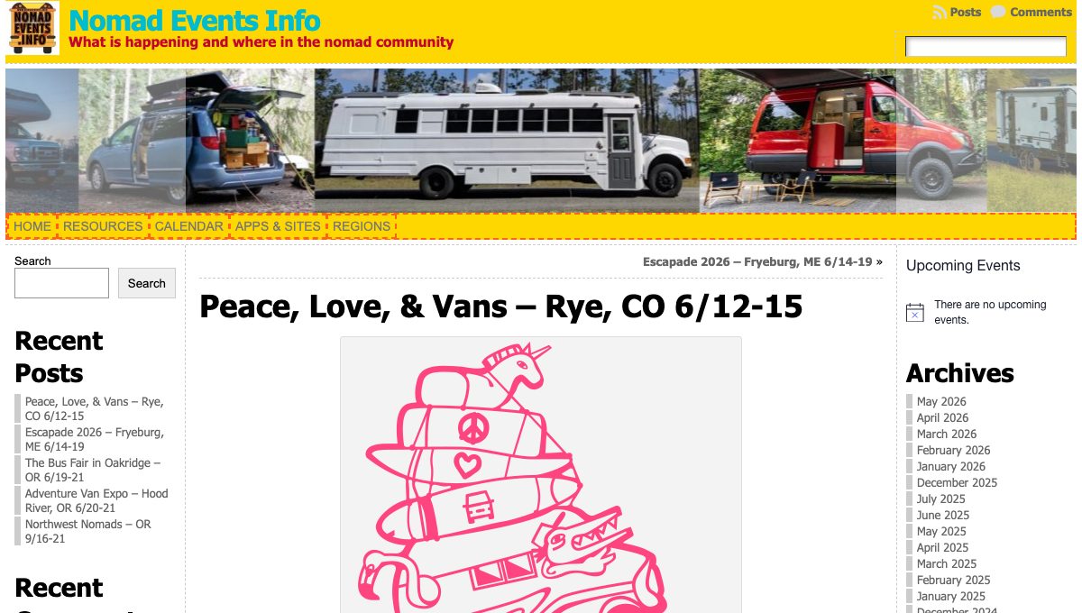 Peace, Love, & Vans – Rye, CO