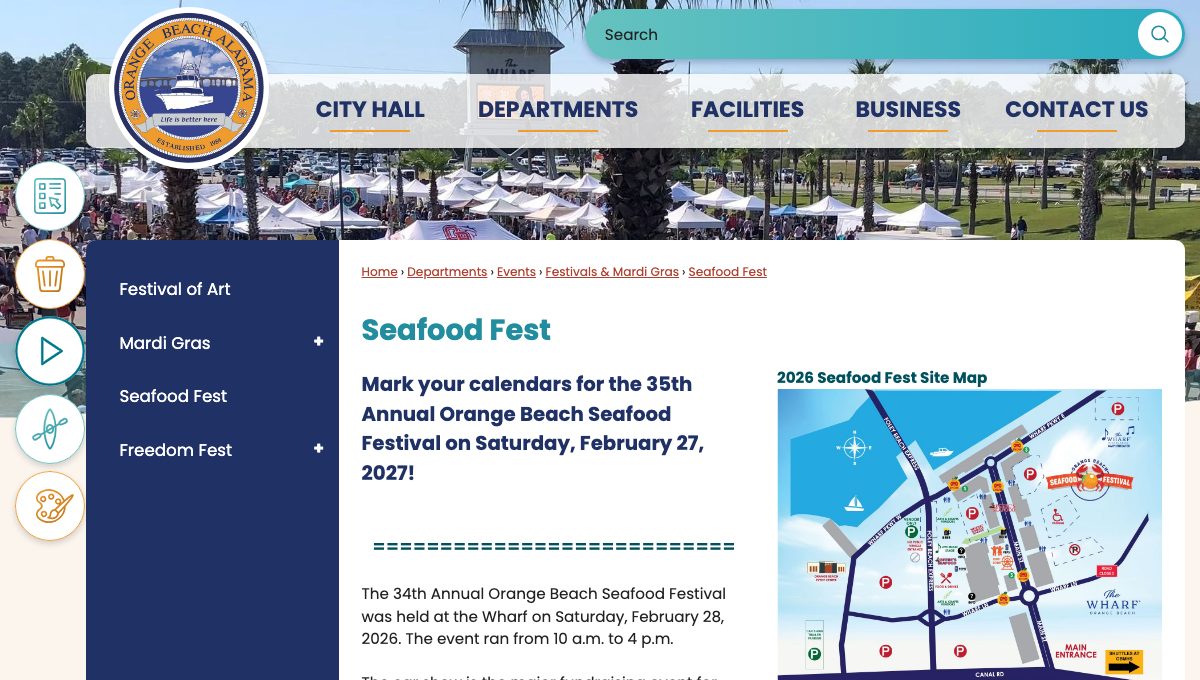 35th Annual Orange Beach Seafood Festival