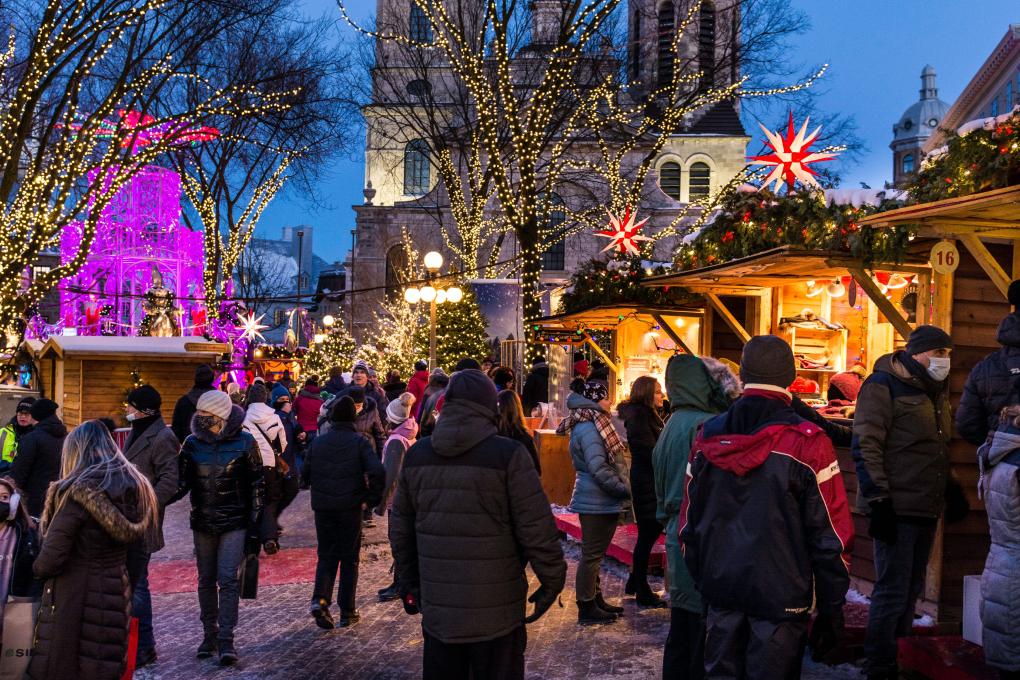 German Christmas Market in Québec City