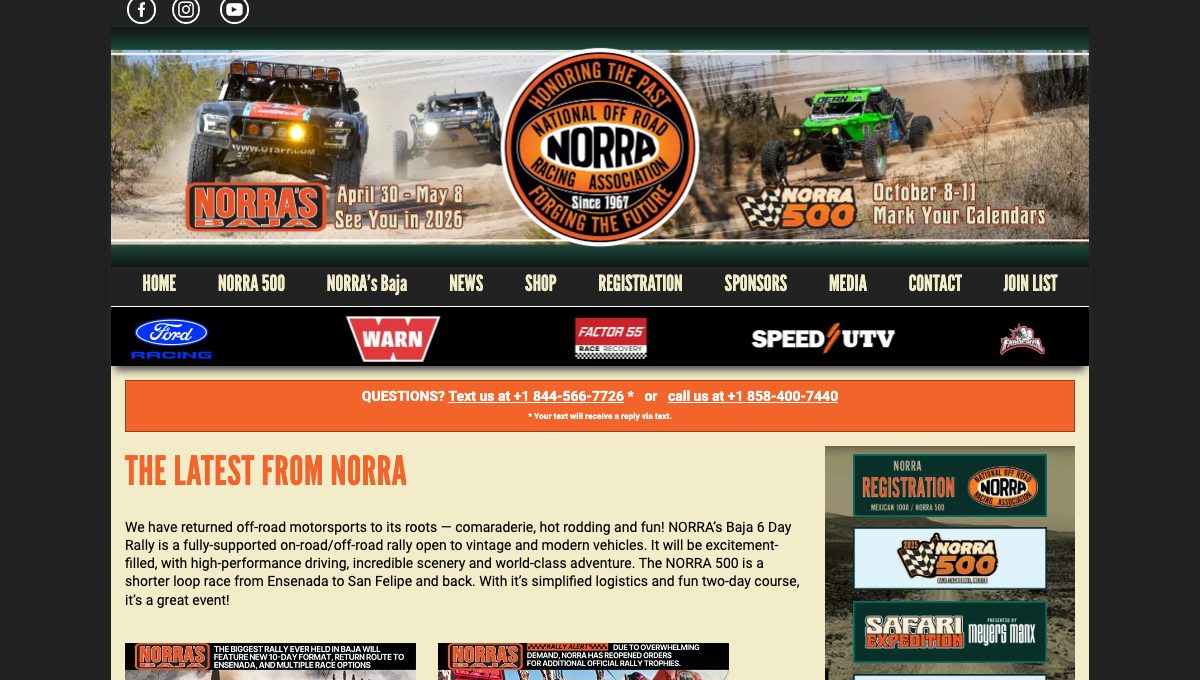 NORRA 500
