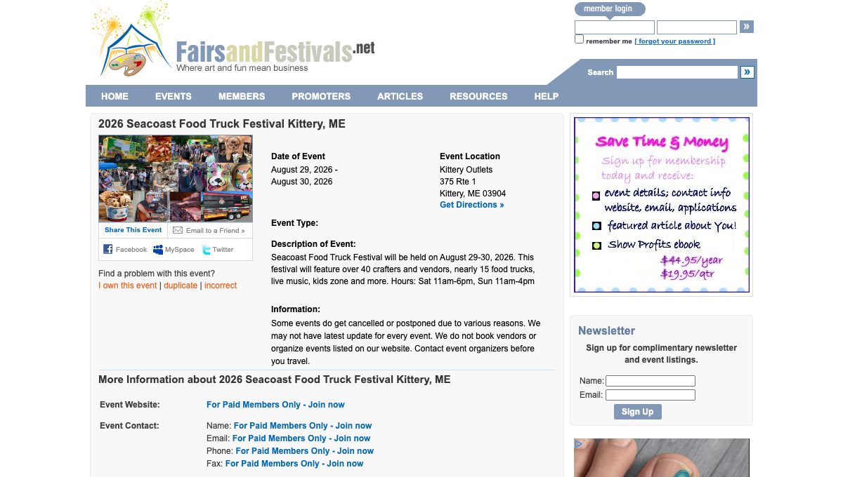 2026 Seacoast Food Truck Festival