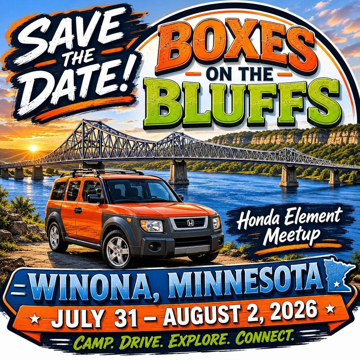 Boxes on the Bluffs