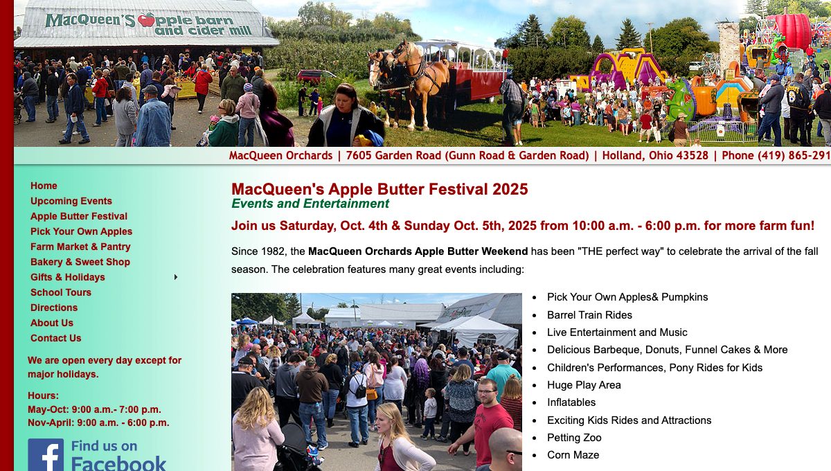 MacQueen's Apple Butter Festival 2025