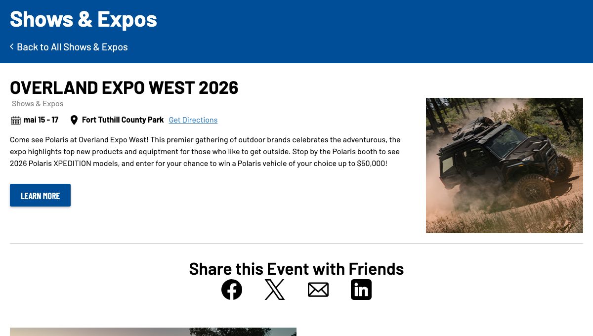Overland Expo West 2026