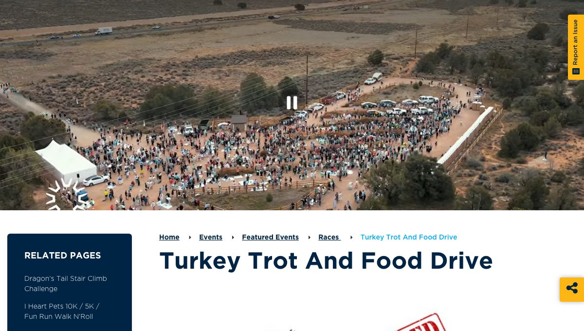 Turkey Trot / Food Drive