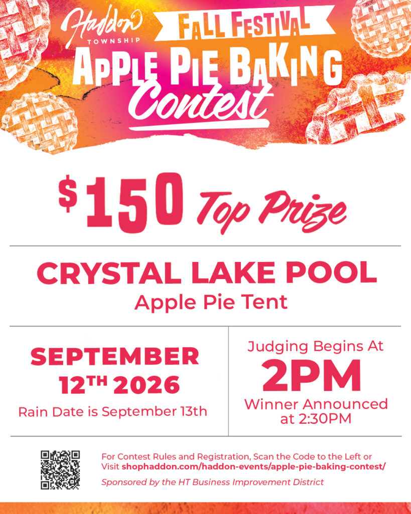Haddon Twp.’s Pie Baking Contest at the 4th Annual Fall Festival!