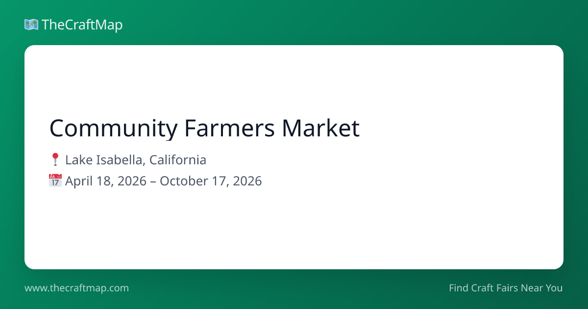 Community Farmers Market