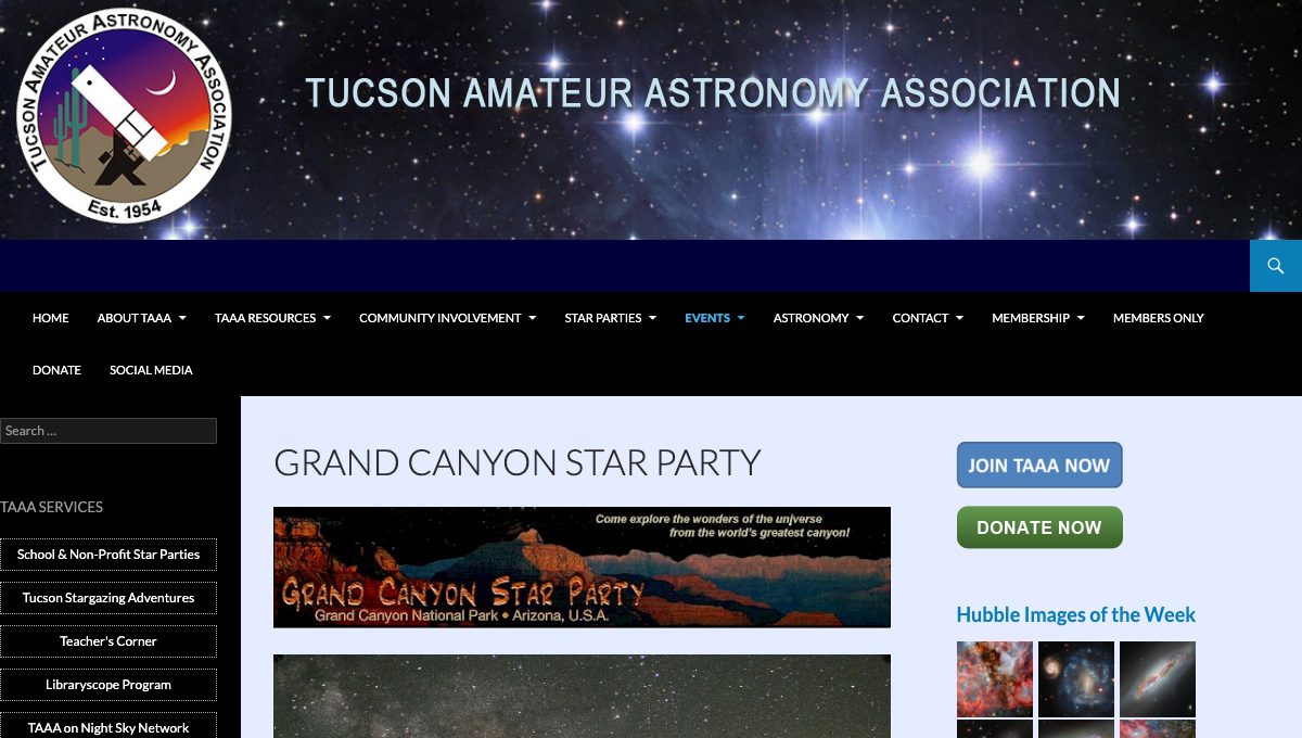 Grand Canyon Star Party