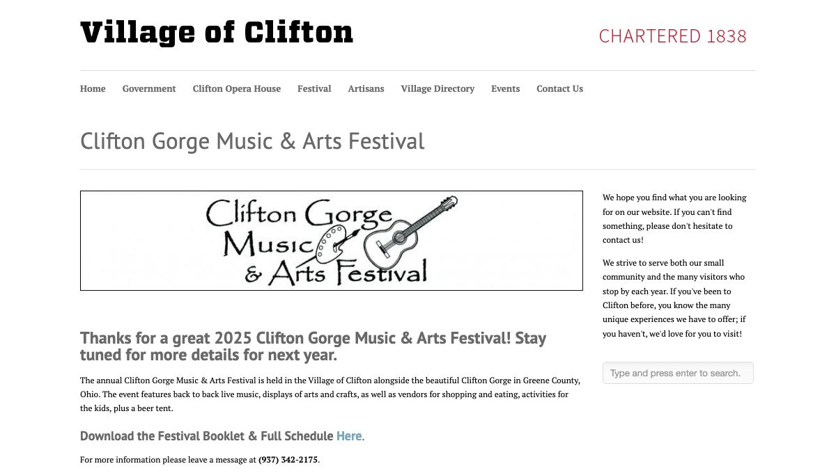 2026 Clifton Gorge Music & Arts Festival